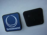 Значок, наклейка, логотип на сітку колонки Turbosound, фото 3