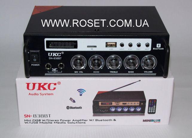 Підсилювач звуку UKC SN-838 BT