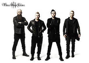 Плакат А3 Three Days Grace 09