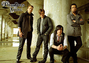Плакат А3 Three Days Grace 11