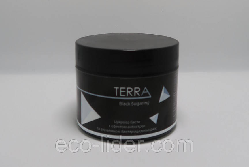 Чорна цукрова паста TERRA Black Sugaring, середньо-м'які (Soft-plus)