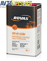 Rovas 5W-40 A3/B4 (4л)