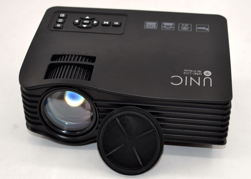 Портативний LED-проєктор з Wi-Fi Unic UC36+ 150 Люмен бездротове під'єднання