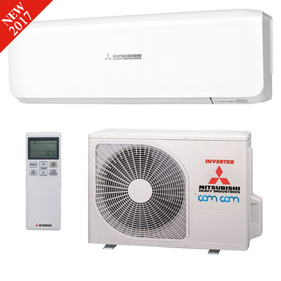 Інверторний кондиціонер Mitsubishi Heavy SRK80ZS-S спліт система (побутовий), фото 1