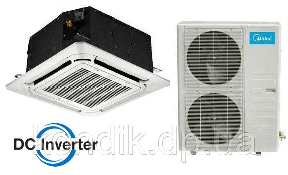 Кондиціонер MIDEA MCD-48FNXDO/MOU-48FN8-RDO inverter касетний, фото 1