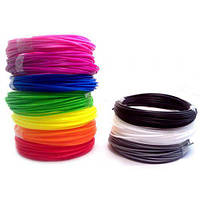 Набір ПЛА PLA пластику для 3D ручки 3Doodler 10 кольорів на 30 метрів