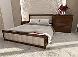 Ліжко односпальне від "Wooden Boss" Глорія Люкс (спальне місце 90х190/200), фото 4
