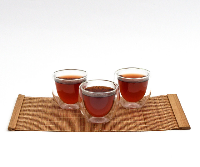 Склянка із скла з подвійним склом