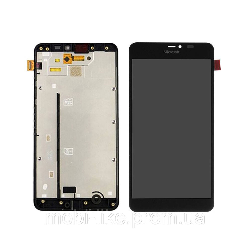 Дисплей із сенсорним екраном Nokia N640 XL Lumia BLACK FRAME H/C