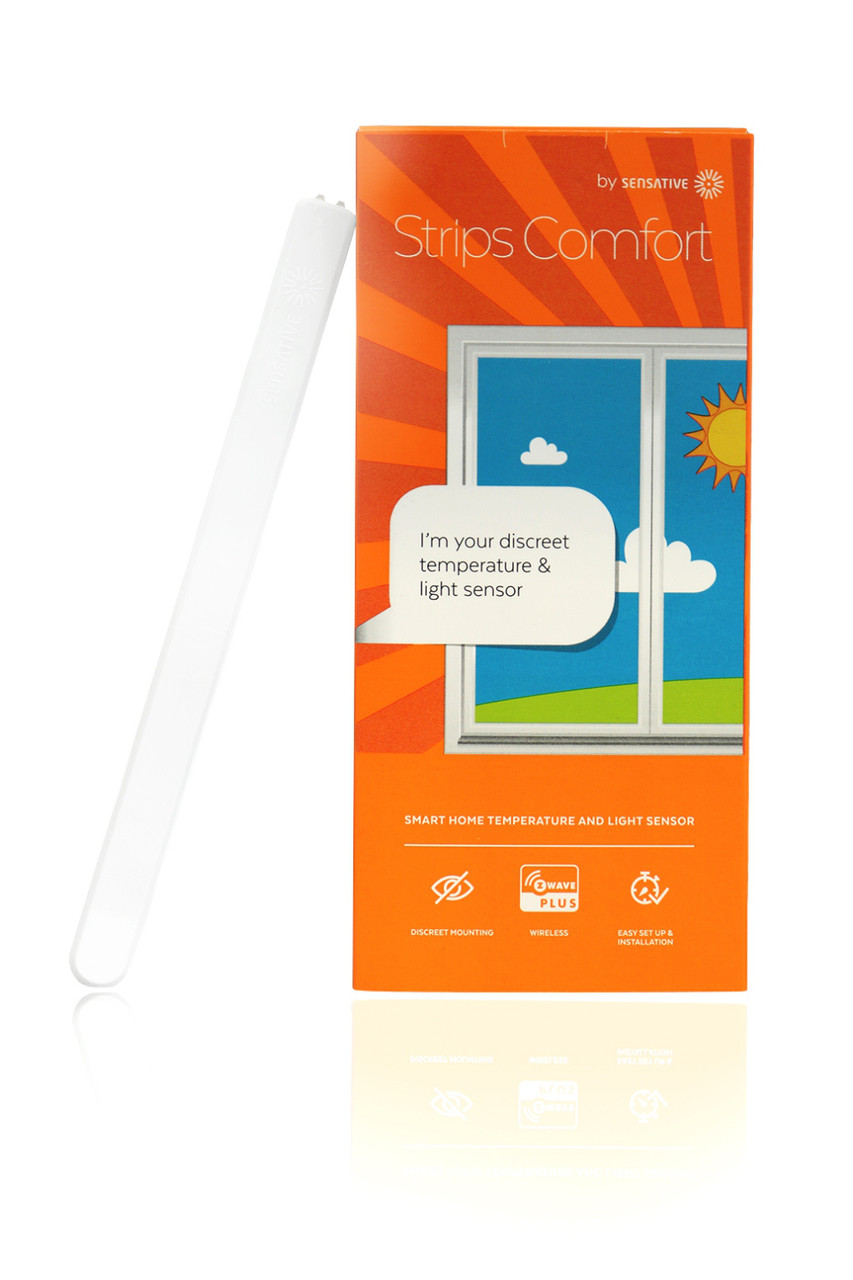 Датчик температури та освітленості Z-Wave Plus Sensative STRIPS Comfort — SENECOMFORT