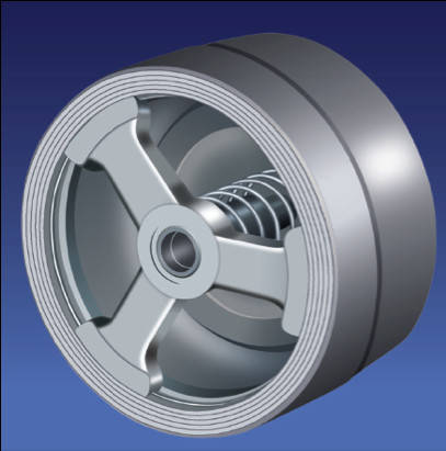 Клапан зворотний міжфланцевий дисковий із неіржавкої сталі, фото 2