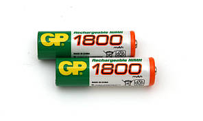 Акумулятор GP Ni-MH AA HR6 1.2V 1800mAh (1 шт.)