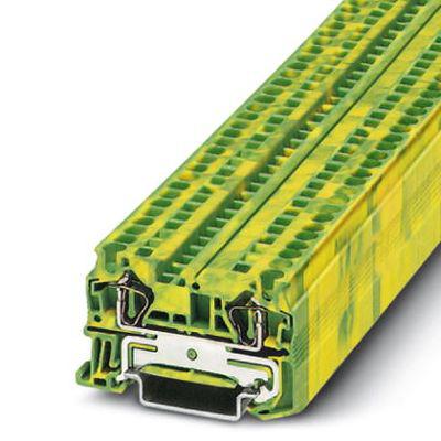 Клема з пружинними роз'ємами, заземляюча Phoenix Contact ST 4-PE - 3031380