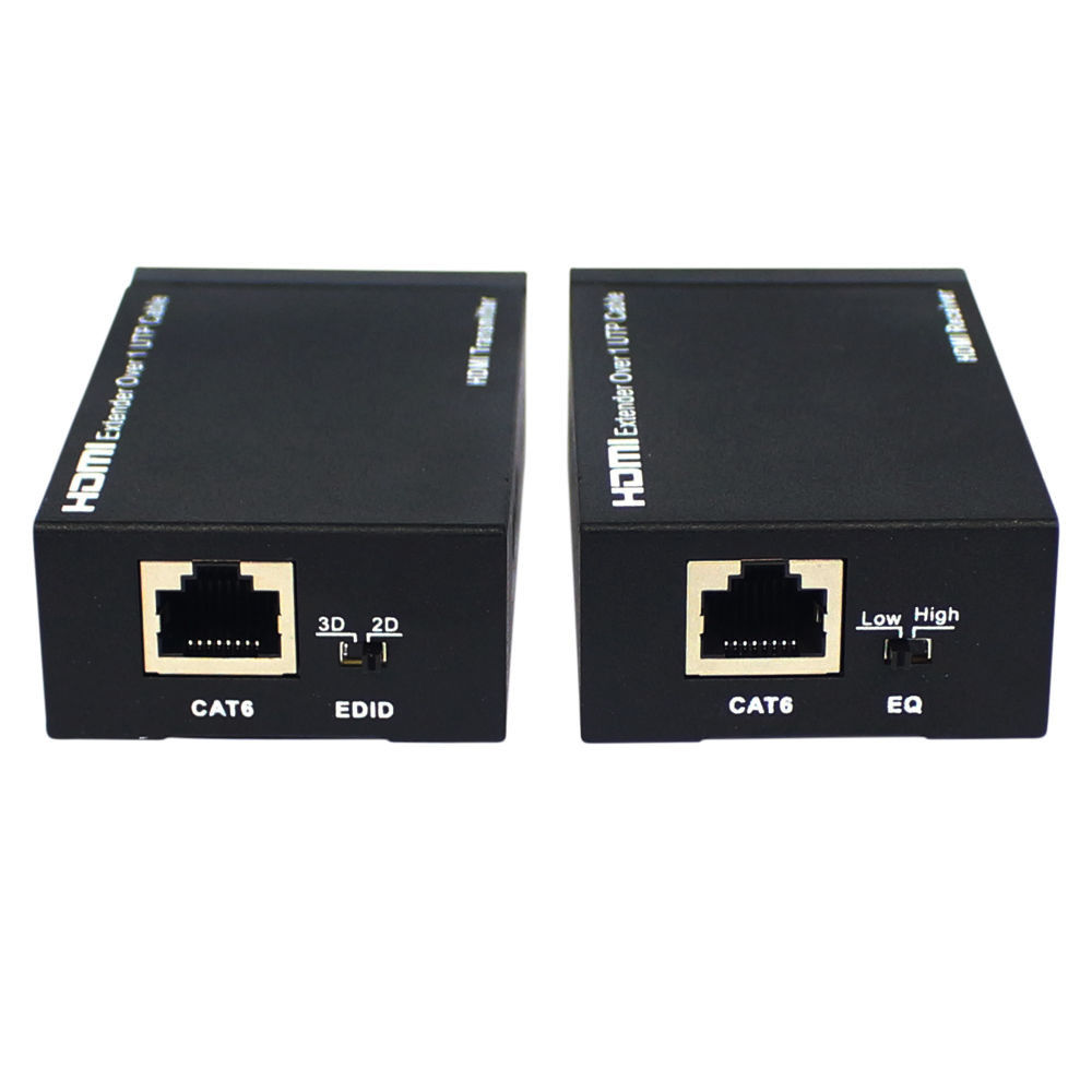 HDMI передавач до 50м по витій парі 1080p HDMI Extender Transmitter CAT5E/CAT6 Receiver IR Control Кіїв