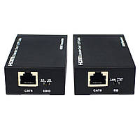 HDMI передатчик до 50м по витой паре 1080p HDMI Extender Transmitter CAT5E/CAT6 Receiver IR Control Киев