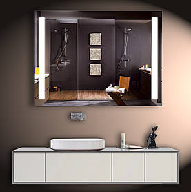 Дзеркало для ванної LED ver-3036 800х600 мм., дзеркало з підсвіткою