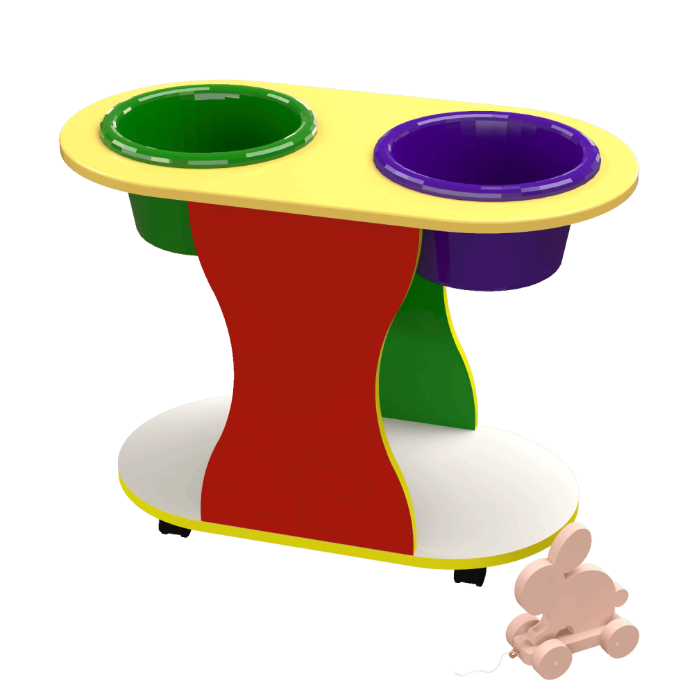 Дитячий столик для гри з водою й піском, фото 1