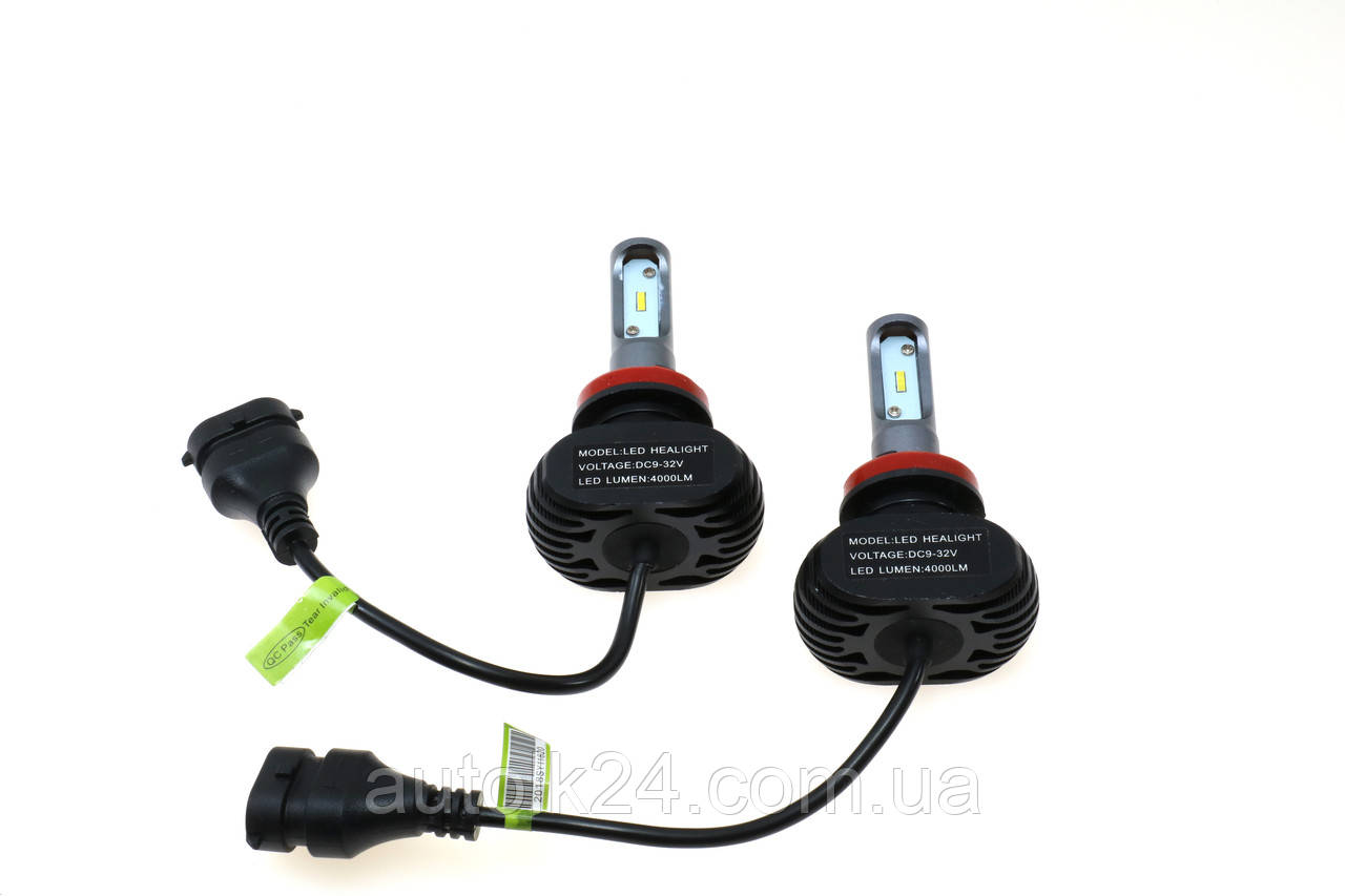 LED автолампи H11 6000K 4000 Lm 25W