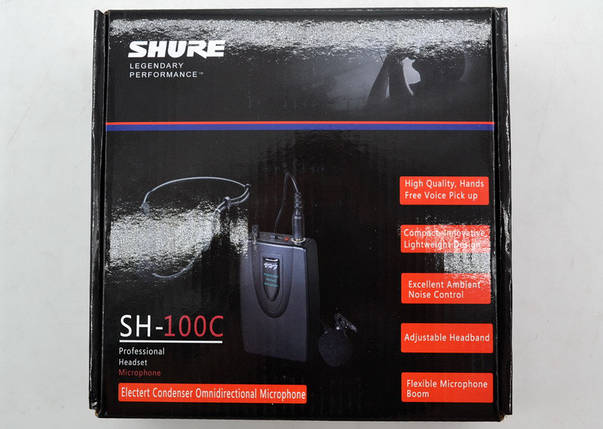 Радіомікрофон багатофункціональний Shure SH-100C, фото 3