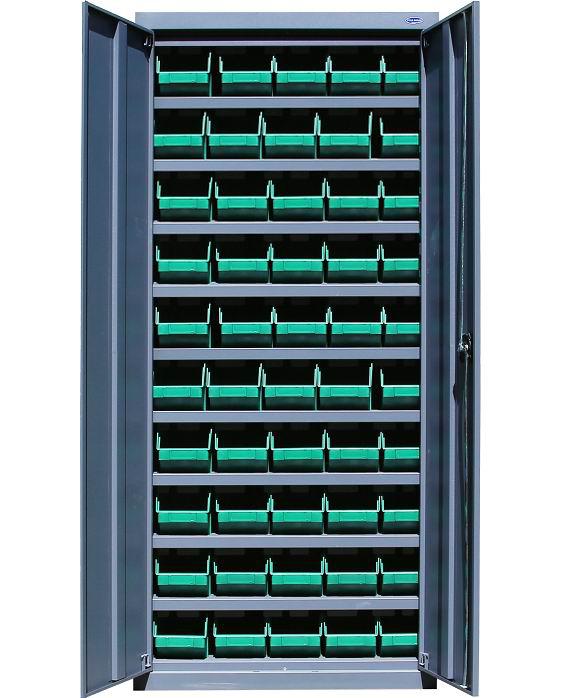 Шафа метизна інструментальна ЯШМ -14 вик. 1 (50 шт. пласт. кювет в компл.) 1800(в)х800(ш)х300(гл)