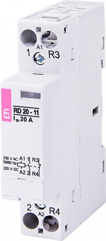 Контактор RD 20-11 (230V AC/DC) (AC1), фото 1