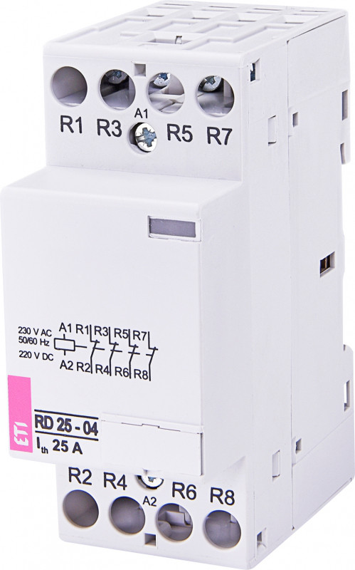 Контактор RD 25-04 (230V AC/DC) (AC1), фото 1