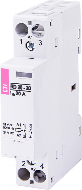 Контактор RD 20-20 (24V AC/DC) (AC1), фото 1