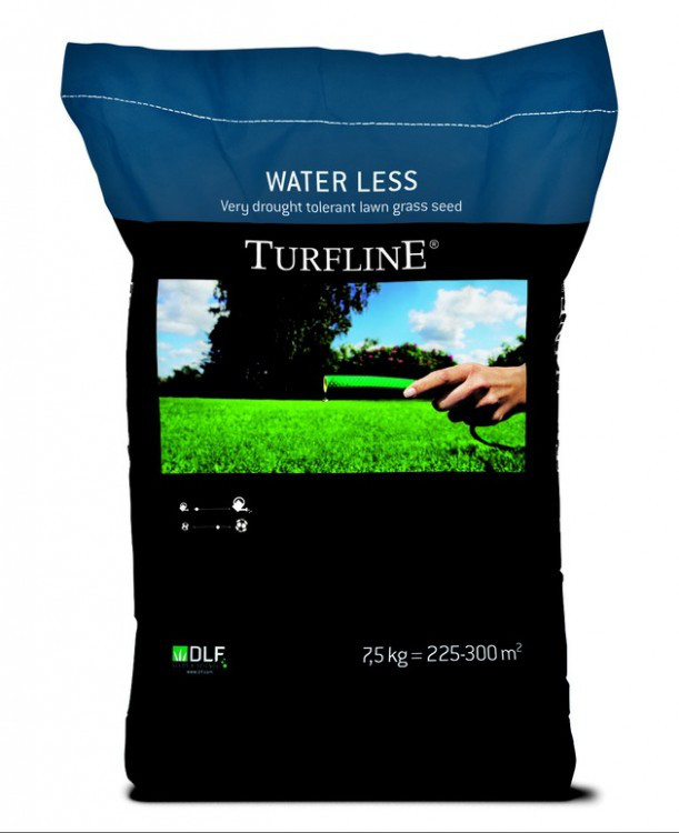 Газонна трава дощовостійка DLF Turfline Water Less (ватерлесс) 7,5 кг