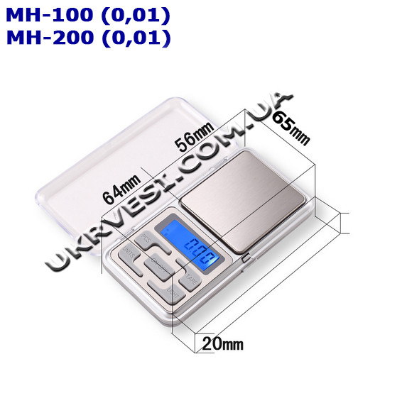 Весы ювелирные MH-100 (100гр/0.01гр) - фото 4 - id-p38841181