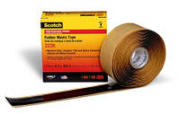 3M Scotch 2228 - гумово-мастична стрічка 50х1,65 мм для ізоляції та захисту від вологи, рулон 3,1 м