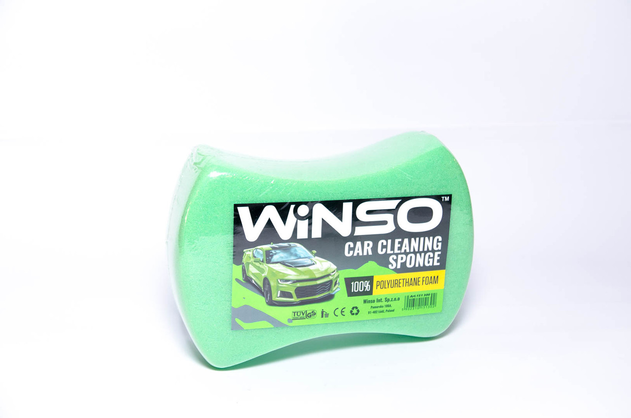 Губка для миття авто WINSO 200*140*60mm 151300