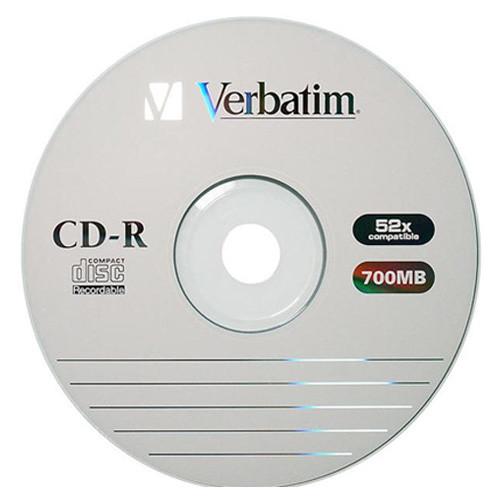 CD-R диски для аудіо Verbatim Spindle Wagon Wheel 50 pcs Extra