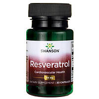 Ресвератрол 30 капсул екстракт червоного вина антиоксидант для омолодження та довголіття оригінал зі США