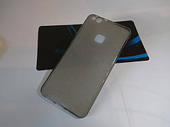 Силіконовий сірий чохол бампер для Huawei P10 Lite