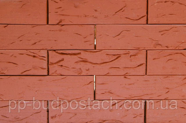 Клинкерный кирпич Керамейя Рустика Рубин 3