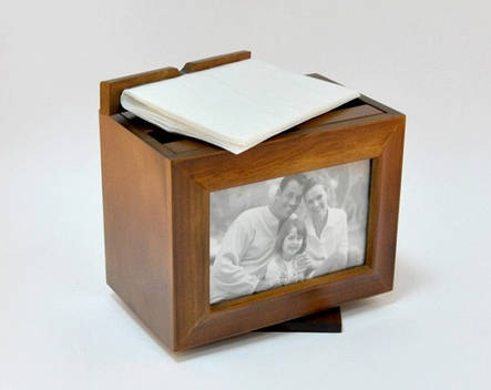 Фотобокс для світлин MagicDeco дерев'яний Сімейний 2, фото 2