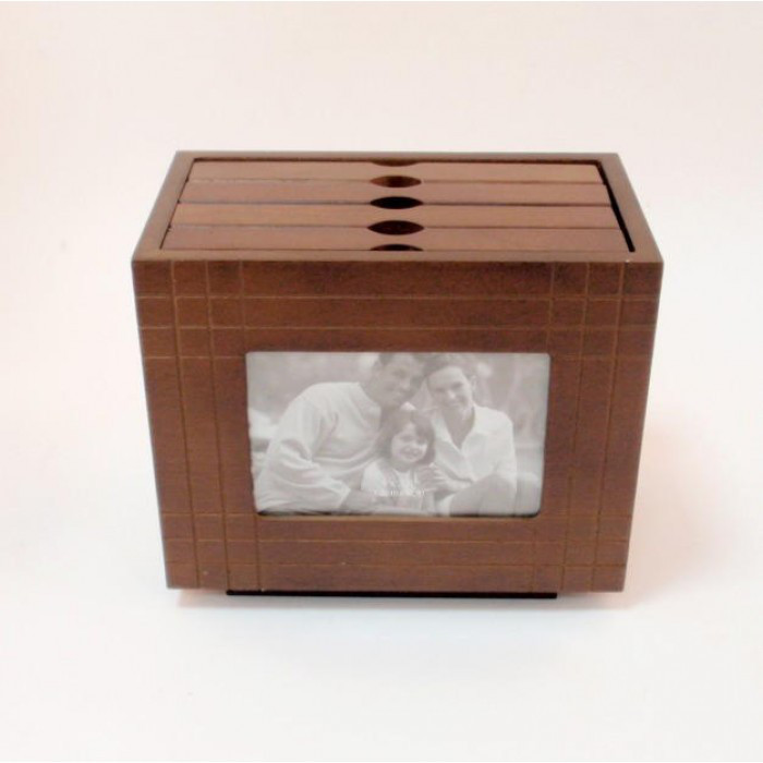 Фотобокс для світлин MagicDeco дерев'яний Кубики