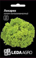 Насіння салату Локарно, 30 шт., тип лолло біондо, ТМ "Лєда Агро"