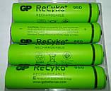 Аккумулятор GP Green Generation ReCyko+ АAА 1.2V 950mAh Ni-MH, фото 6