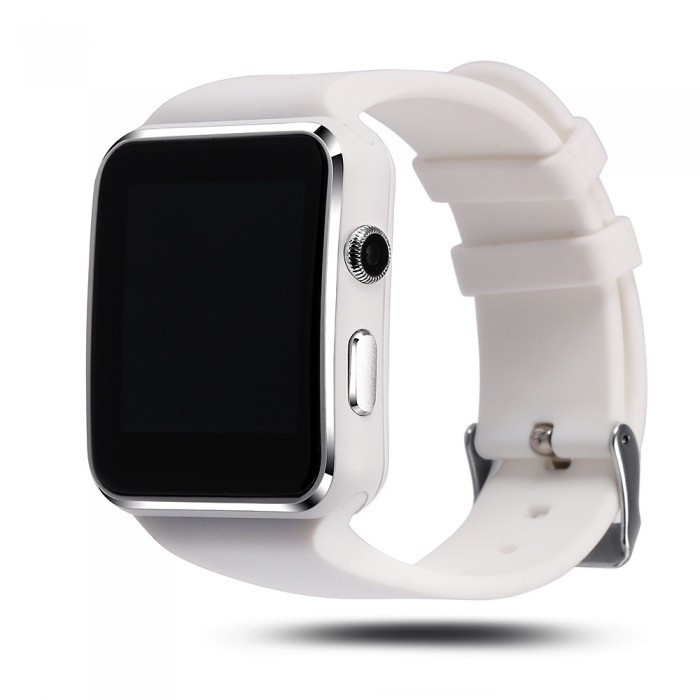 Розумний годинник Smart Watch X6 Чорний/білий, Смарт-годинник uWatch X6 White/Black