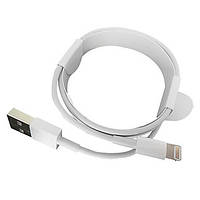 Кабель для зарядки и синхронизации Apple Lightning to Usb Cable 1 метр белый