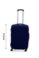 Чехол для чемодана Coverbag дайвинг M синий