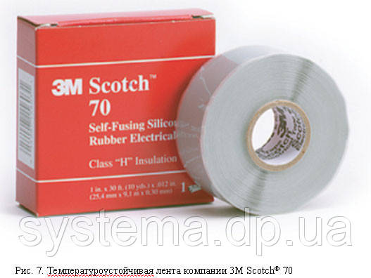 3M Scotch 70 - самослипающаяся силиконовая резиновая изоляционная лента ...