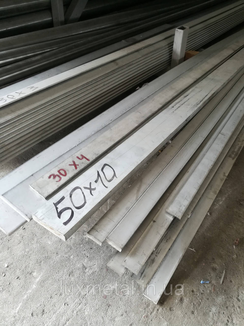 Смуга нержавіюча 100х6,0 AISI 304, фото 1