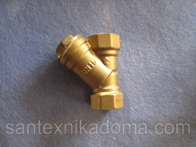 Фільтр грубого очищення SOLOMON 1/2″ 8012 латунний