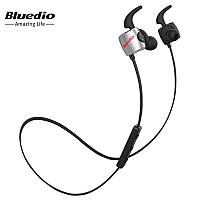 Беспроводные Bluetooth наушники для телефона Bluedio Turbine с микрофоном Черные