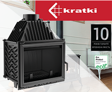 Акція! Камін KRATKI AMELIA 25 (кидка на димохід 15%), фото 3