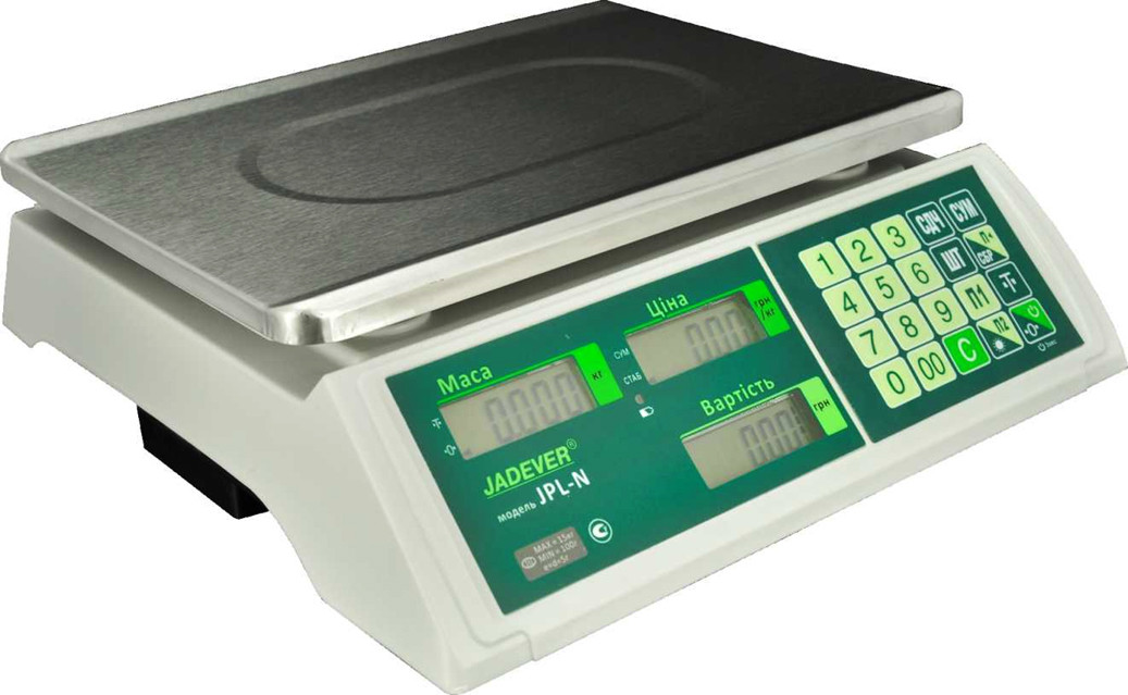 Ваги торговельні Jadever JPL-N 30 (LED)