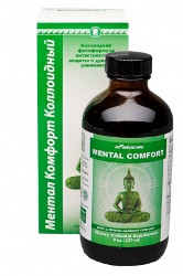 Mental Comfort колоїдний (для нервової системи, псоріаз, для судин, заспокійливе, безсоння, стрес, неврози, дистонія, мігрень), фото 1