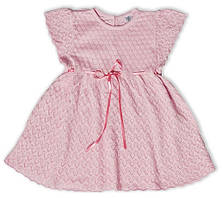 Літня ажурна сукня світло-рожевого кольору, зріст 98 см